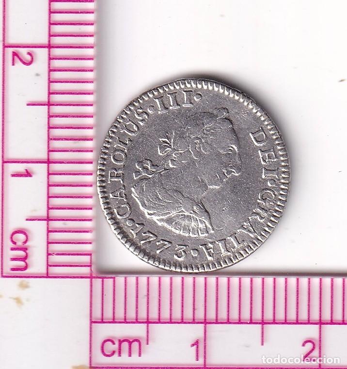 Monedas de Espa&ntilde;a: CRF1785 MONEDA ESPA&Ntilde;A CARLOS III 1/2 REAL 1773 CECA M&Eacute;XICO FM EBC-