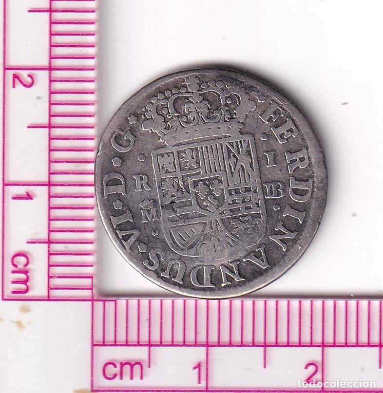 Monedas de Espa&ntilde;a: CRF1791 MONEDA ESPA&Ntilde;A FERNANDO VI 1 REAL 175Y MADRID JB