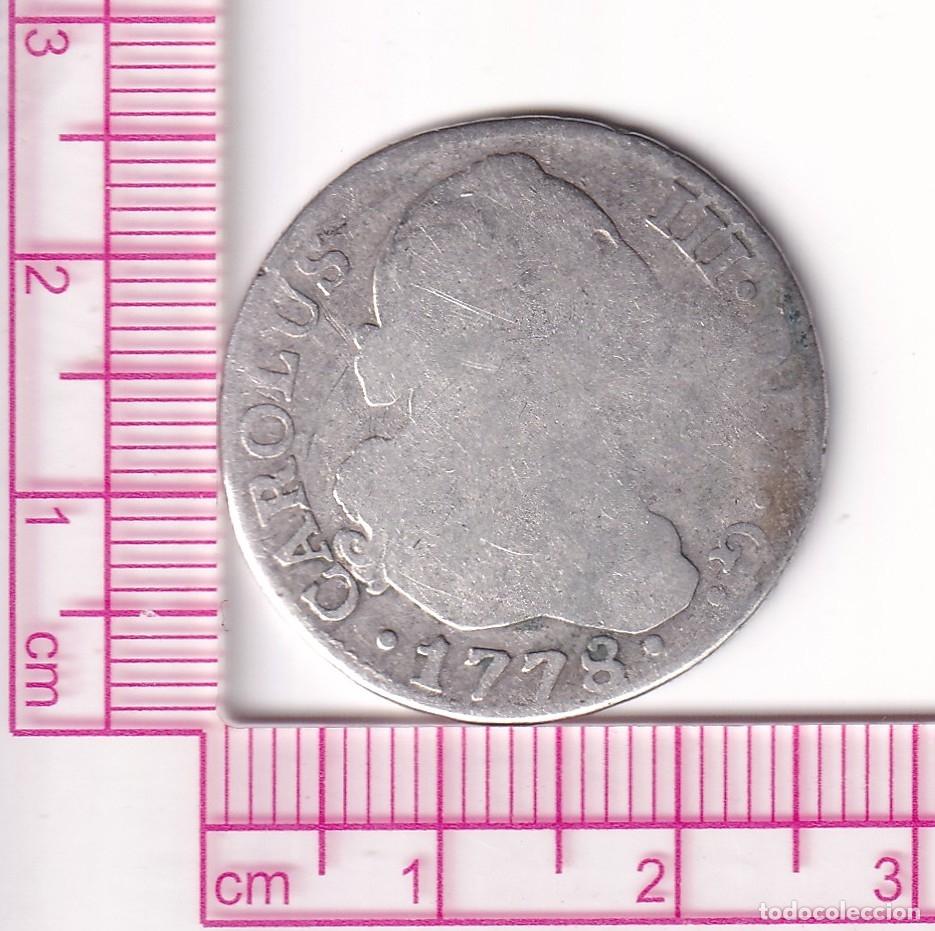 Monedas de Espa&ntilde;a: CRF1805 MONEDA ESPA&Ntilde;A CARLOS III 2 REALES 1778 MADRID PJ