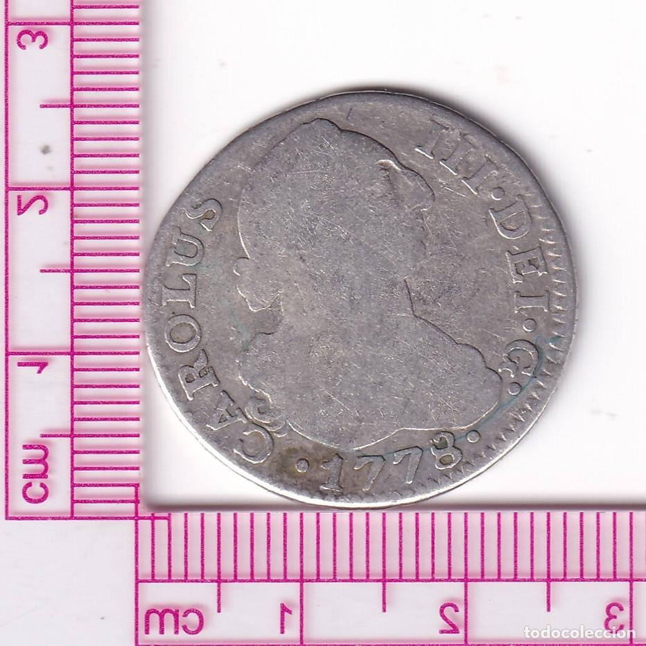 Monedas de Espa&ntilde;a: CRF1808 MONEDA ESPA&Ntilde;A CARLOS III 2 REALES 1778 MADRID PJ