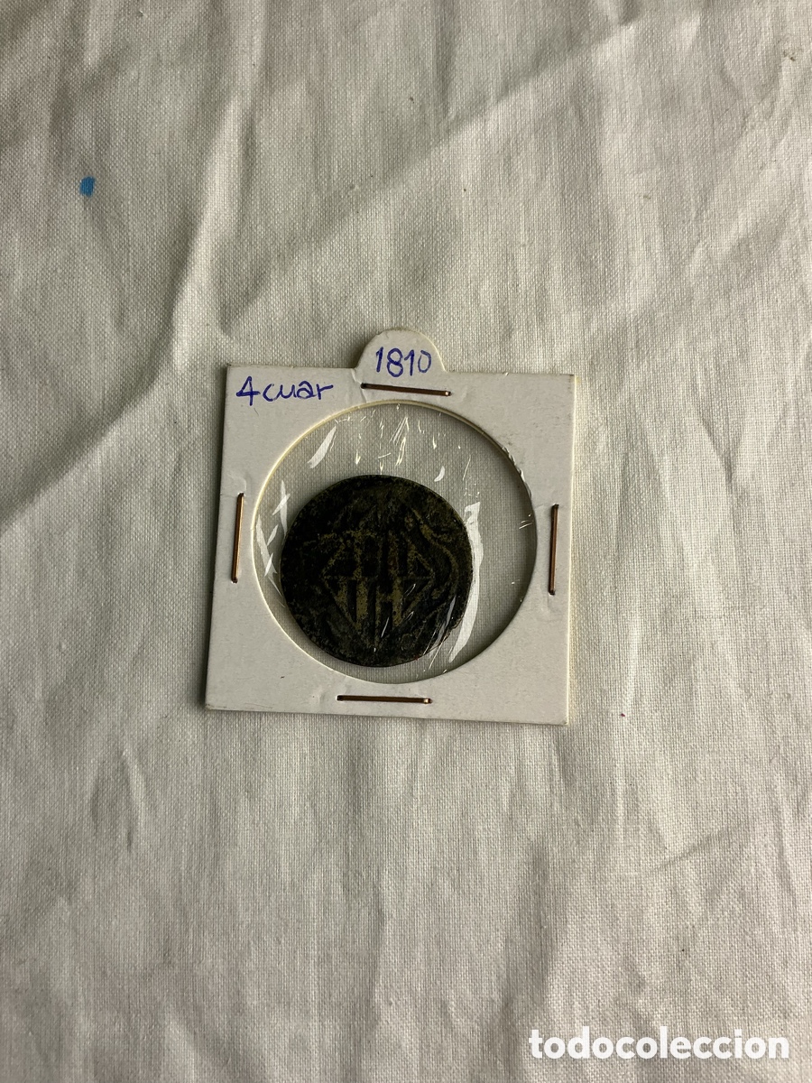 Monedas de Espa&ntilde;a: Barcelona &mdash; Moneda de 4 cuartos de 1810