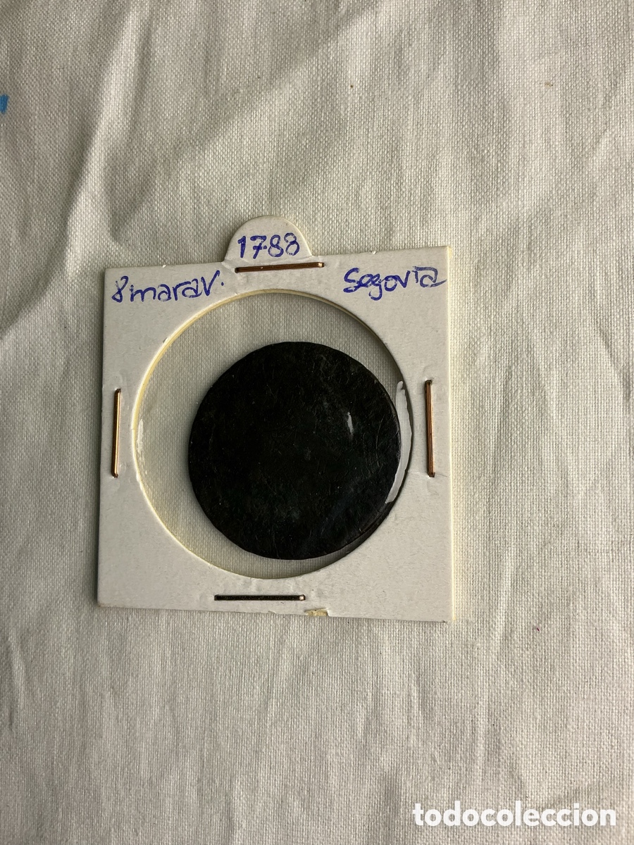 Coins of Spain: Carlos III &mdash; 8 maraved&iacute;s de 1788 &mdash; Segovia