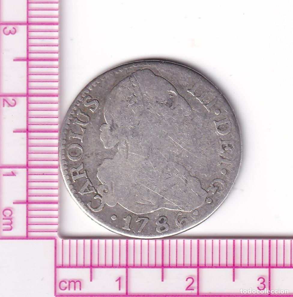 Monedas de Espa&ntilde;a: CRF1826 MONEDA ESPA&Ntilde;A CARLOS III 2 REALES 1786 MADRID DV