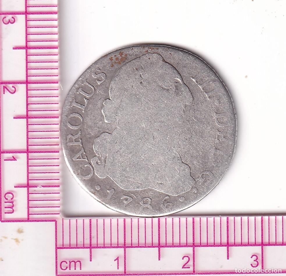Monedas de Espa&ntilde;a: CRF1827 MONEDA ESPA&Ntilde;A CARLOS III 2 REALES 1786 MADRID DV