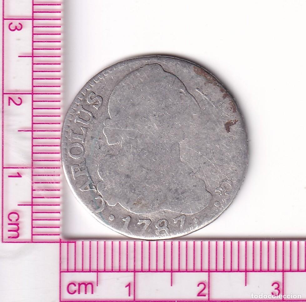 Monedas de Espa&ntilde;a: CRF1829 MONEDA ESPA&Ntilde;A CARLOS III 2 REALES 1787 MADRID DV