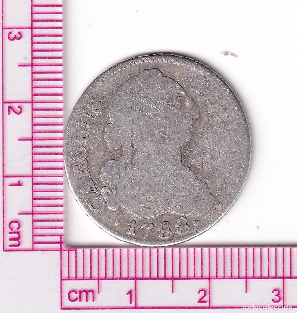 Monedas de Espa&ntilde;a: CRF1834 MONEDA ESPA&Ntilde;A CARLOS III 2 REALES 1788 MADRID M