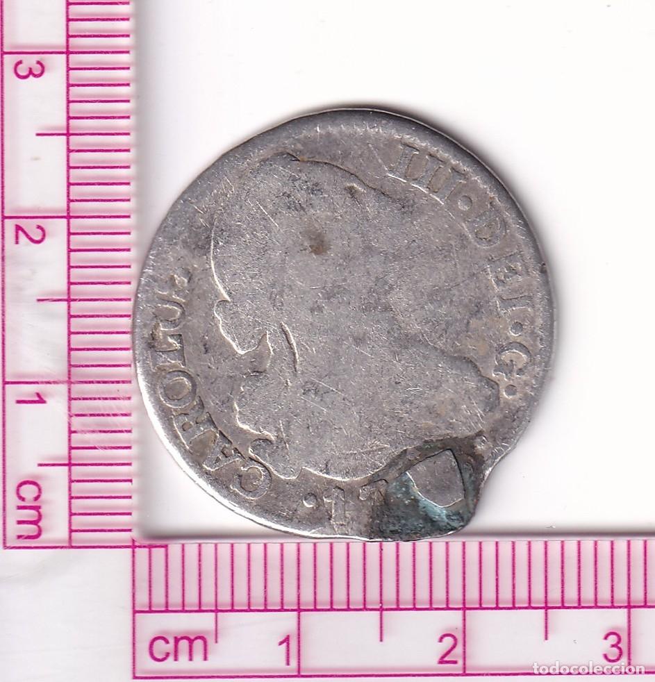 Monedas de Espa&ntilde;a: CRF1841 MONEDA ESPA&Ntilde;A CARLOS III 2 REALES 1788 MADRID M ENGARZADA