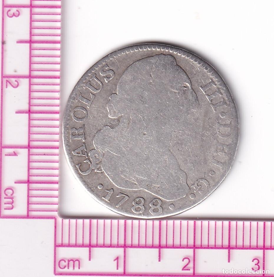 Monedas de Espa&ntilde;a: CRF1844 MONEDA ESPA&Ntilde;A CARLOS III 2 REALES 1788 MADRID M