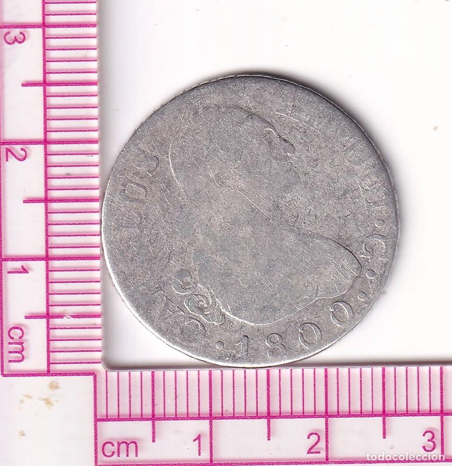 Monedas de Espa&ntilde;a: CRF1851 MONEDA ESPA&Ntilde;A CARLOS III 2 REALES1800 MADRID FA