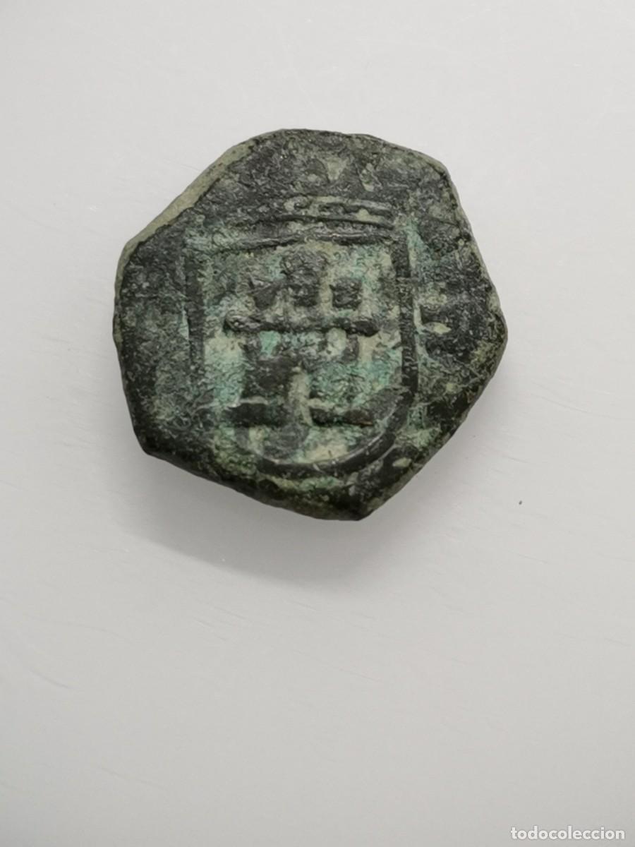 Monedas de Espa&ntilde;a: Carlos II 2 Maraved&iacute;s 1680 (sin ceca aparente) - Foto 2