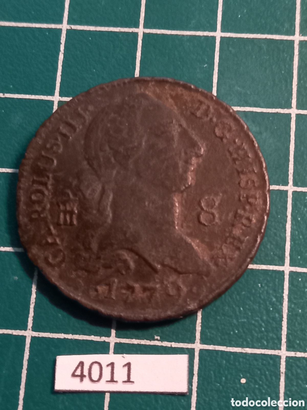 Monedas de Espa&ntilde;a: Espa&ntilde;a 8 maraved&iacute;s 1779