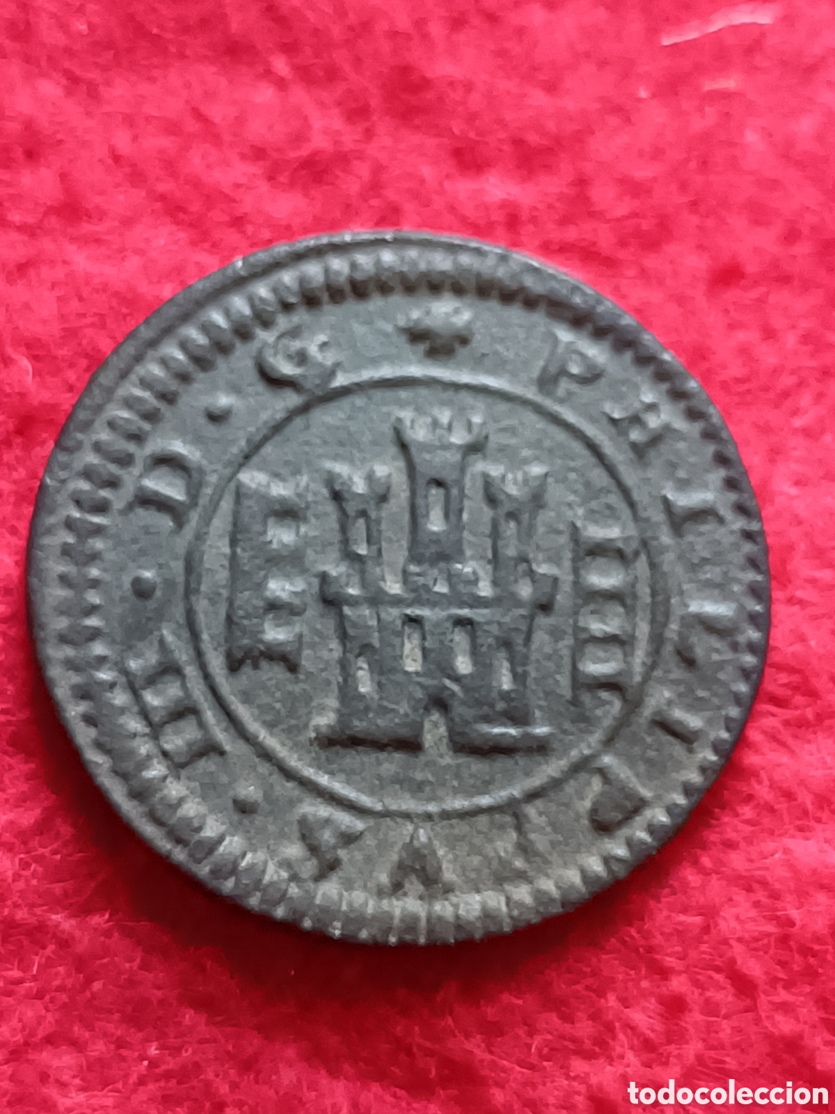 Monedas de Espa&ntilde;a: 4 Maraved&iacute;s Felipe III 1617 Segovia. Cu&ntilde;o desgastado?