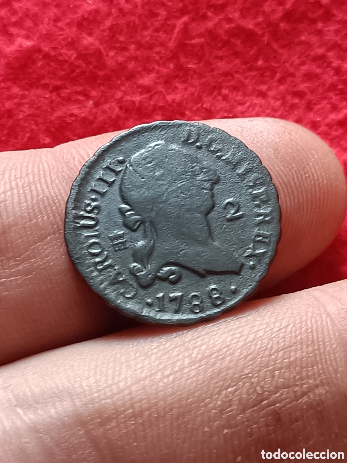 Monedas de Espa&ntilde;a: 2 Maraved&iacute;s Carlos III 1788 - Foto 2