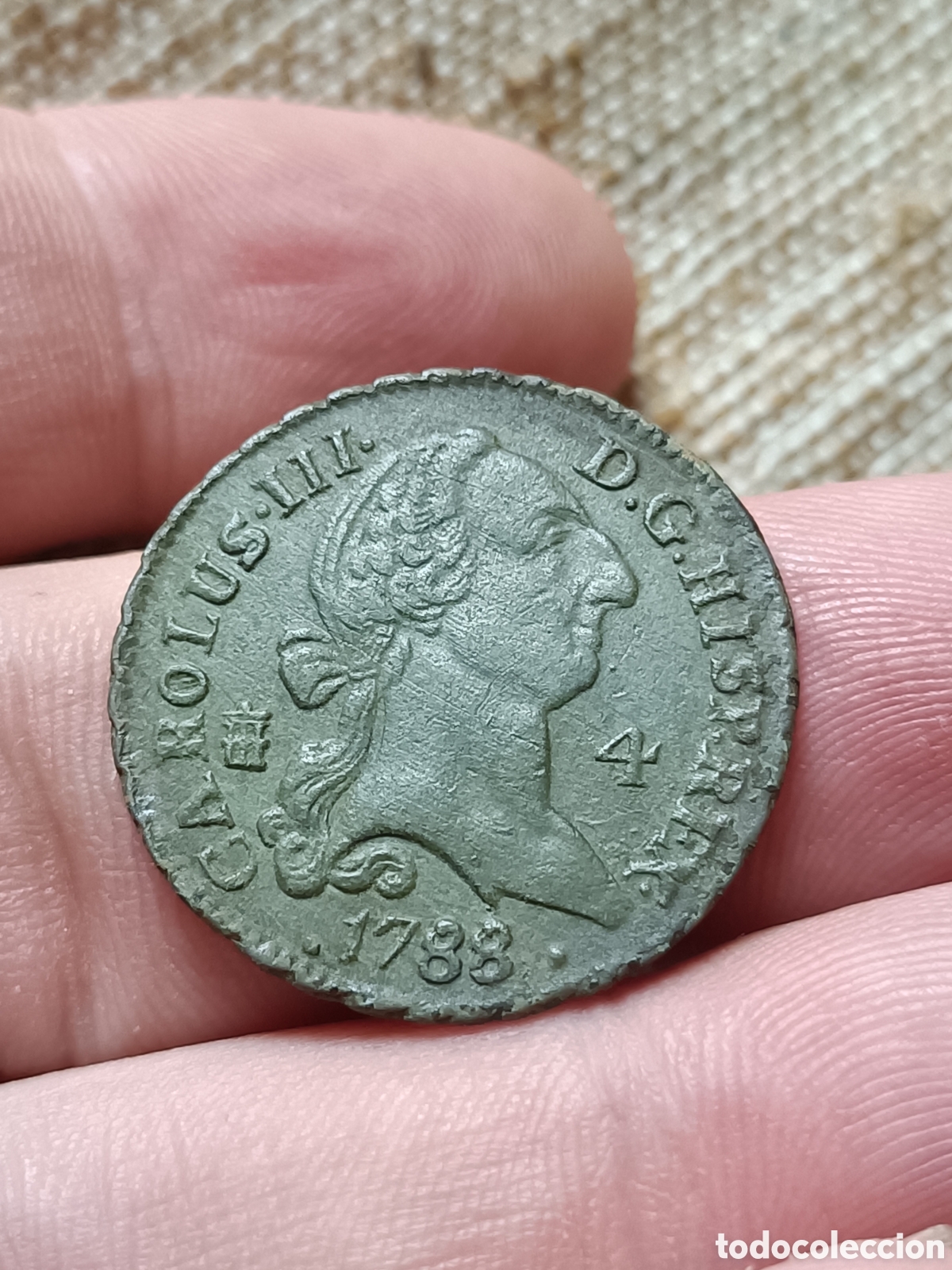 Monedas de Espa&ntilde;a: 4 Maraved&iacute;s Carlos III 1788 EBC