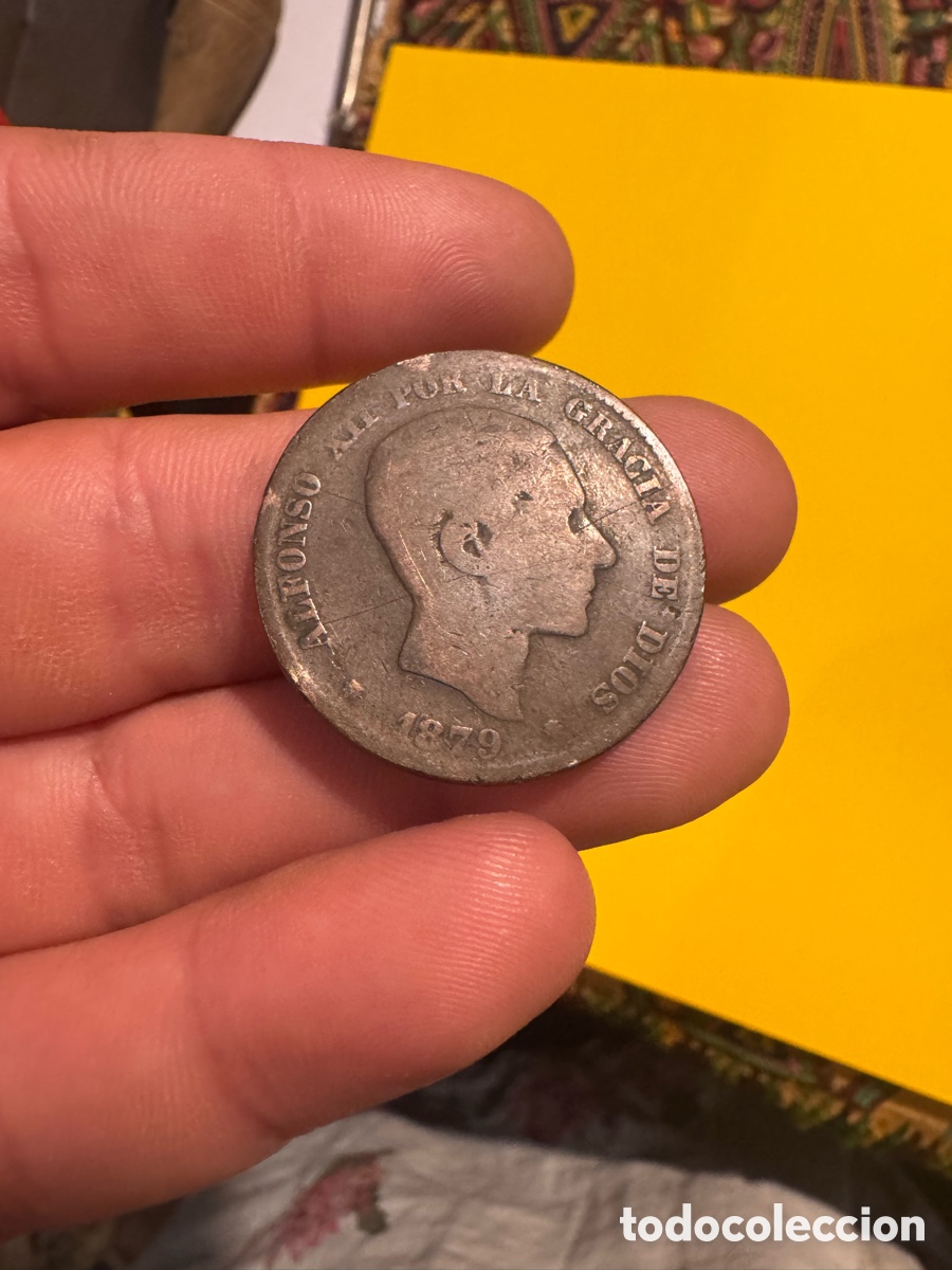 Monedas de Espa&ntilde;a: Moneda Espa&ntilde;a Alfonso XII Diez C&eacute;ntimos 1879