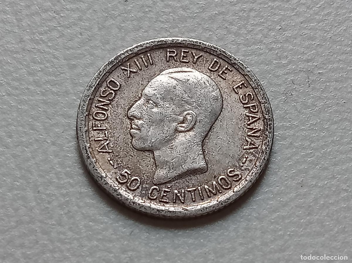 Monedas de Espa&ntilde;a: ALFONSO XIII 50 C&Eacute;NTIMOS PLATA 1926 PCS MBC+