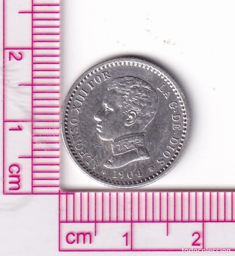 Moedas de Espanha: CRF1861 MONEDA ESPA&Ntilde;A ALFONSO XIII 50 C&Eacute;NTIMOS 1904*10 PCV