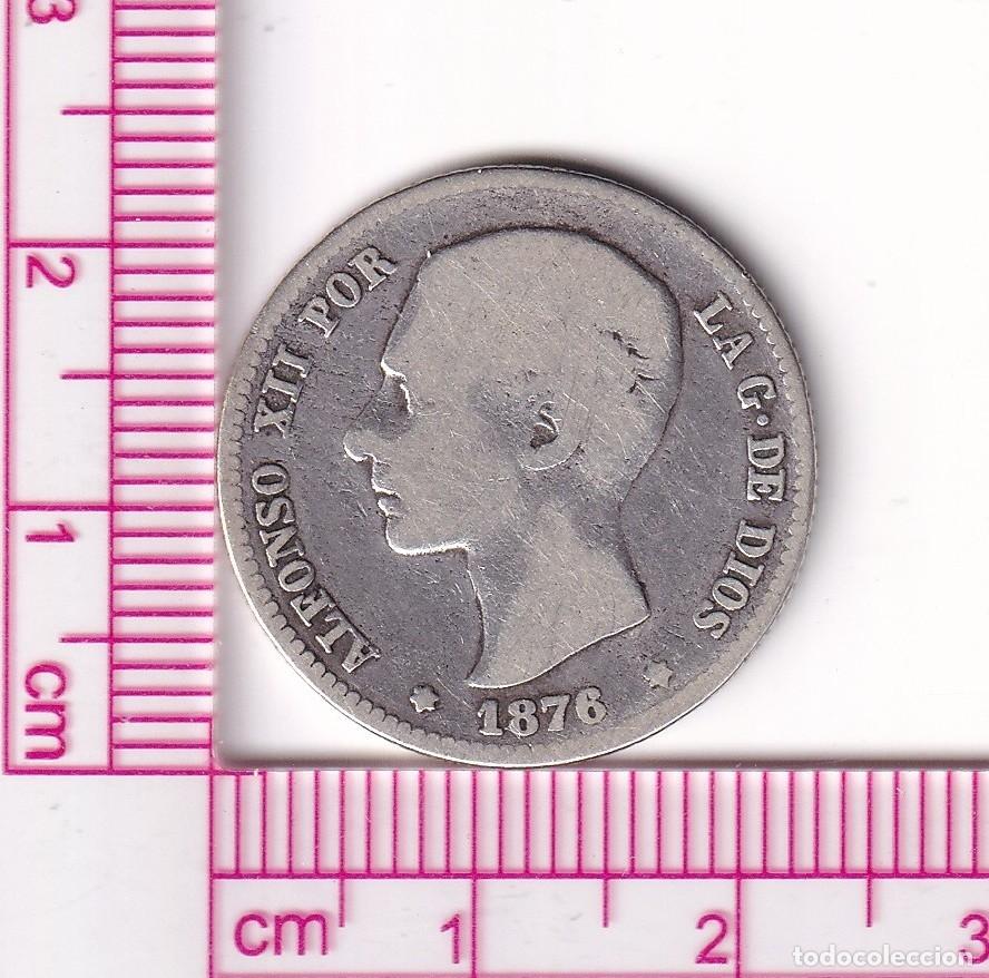Monedas de Espa&ntilde;a: CRF1868 MONEDA ESPA&Ntilde;A ALFONSO XII 1 PESETA 1876 DEM
