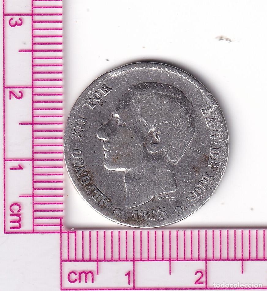 Monedas de Espa&ntilde;a: CRF1871 MONEDA ESPA&Ntilde;A ALFONSO XII 1 PESETA 1883 MSM