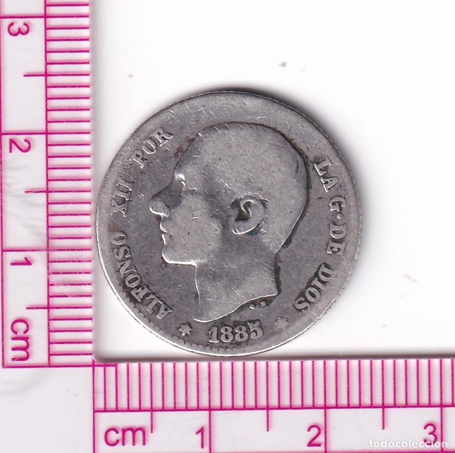 Monedas de Espa&ntilde;a: CRF1873 MONEDA ESPA&Ntilde;A ALFONSO XII 1 PESETA 1885 MSM