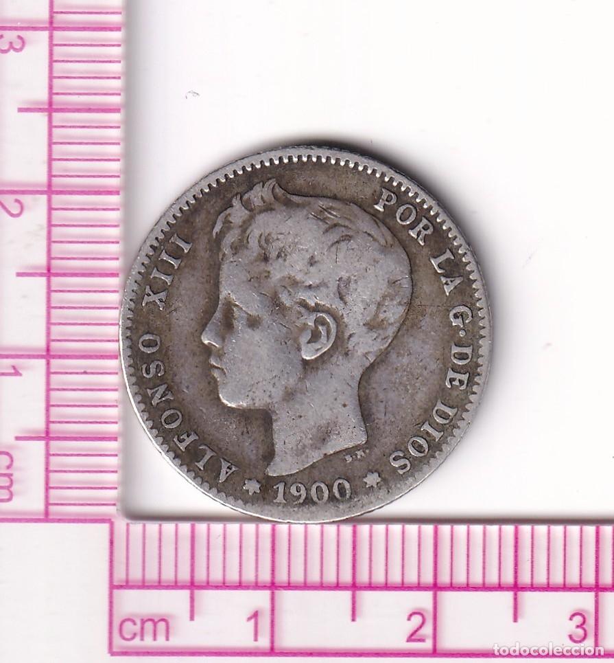 Monedas de Espa&ntilde;a: CRF1878 MONEDA ESPA&Ntilde;A ALFONSO XIII 1 PESETA 1900 PGV