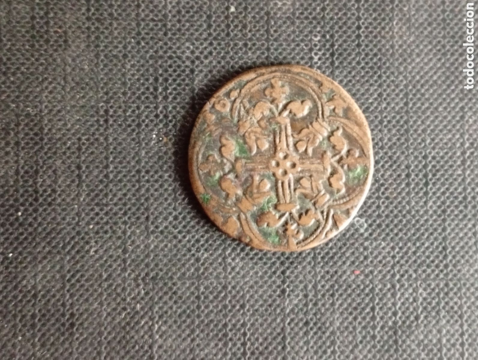 Monedas de Espa&ntilde;a: Moneda jeton Franc&egrave;s mediaval - Foto 2
