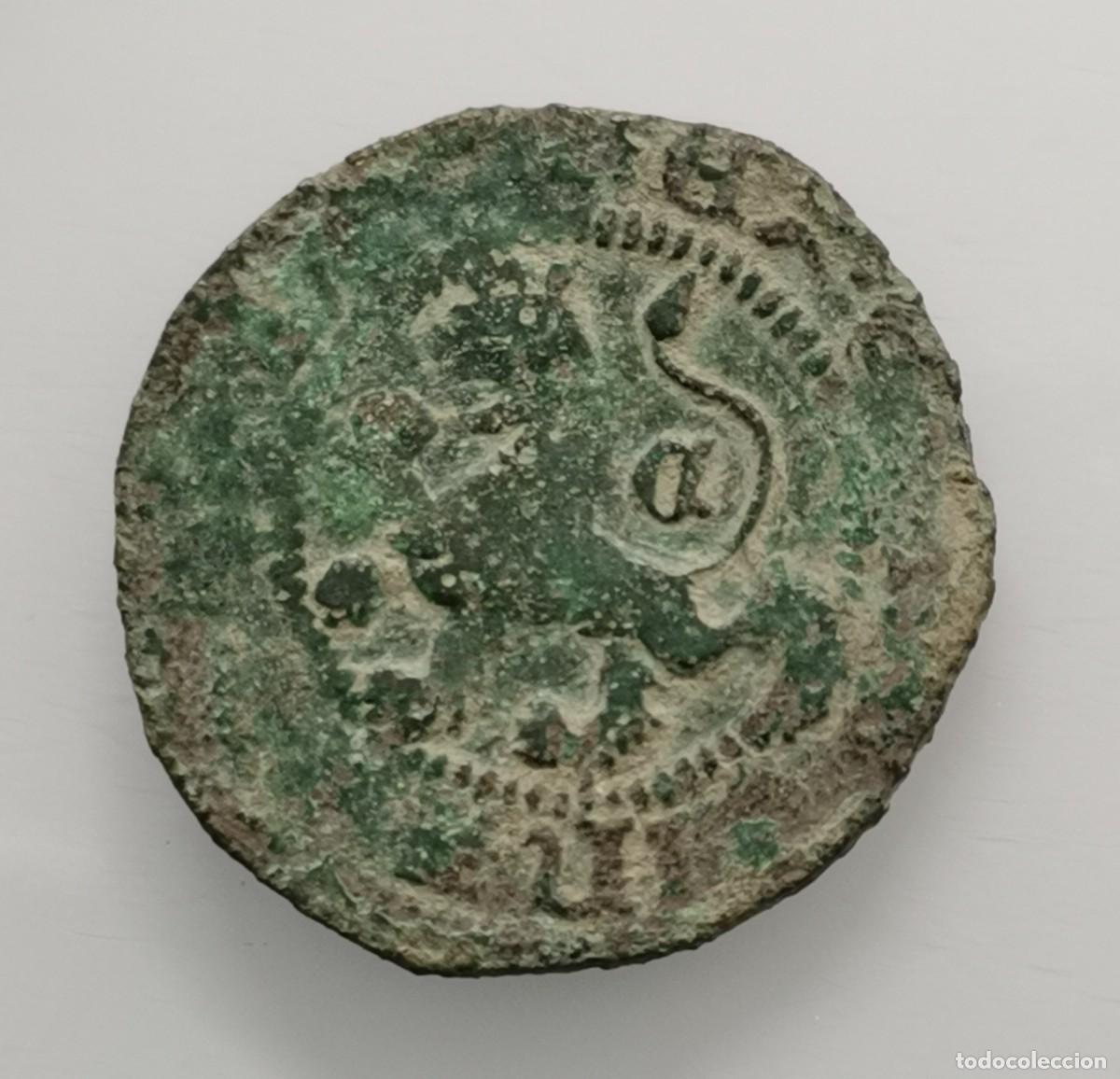 Moedas de Espanha: Reyes Cat&oacute;licos 2 Maraved&iacute;s Cuenca (1520-24)