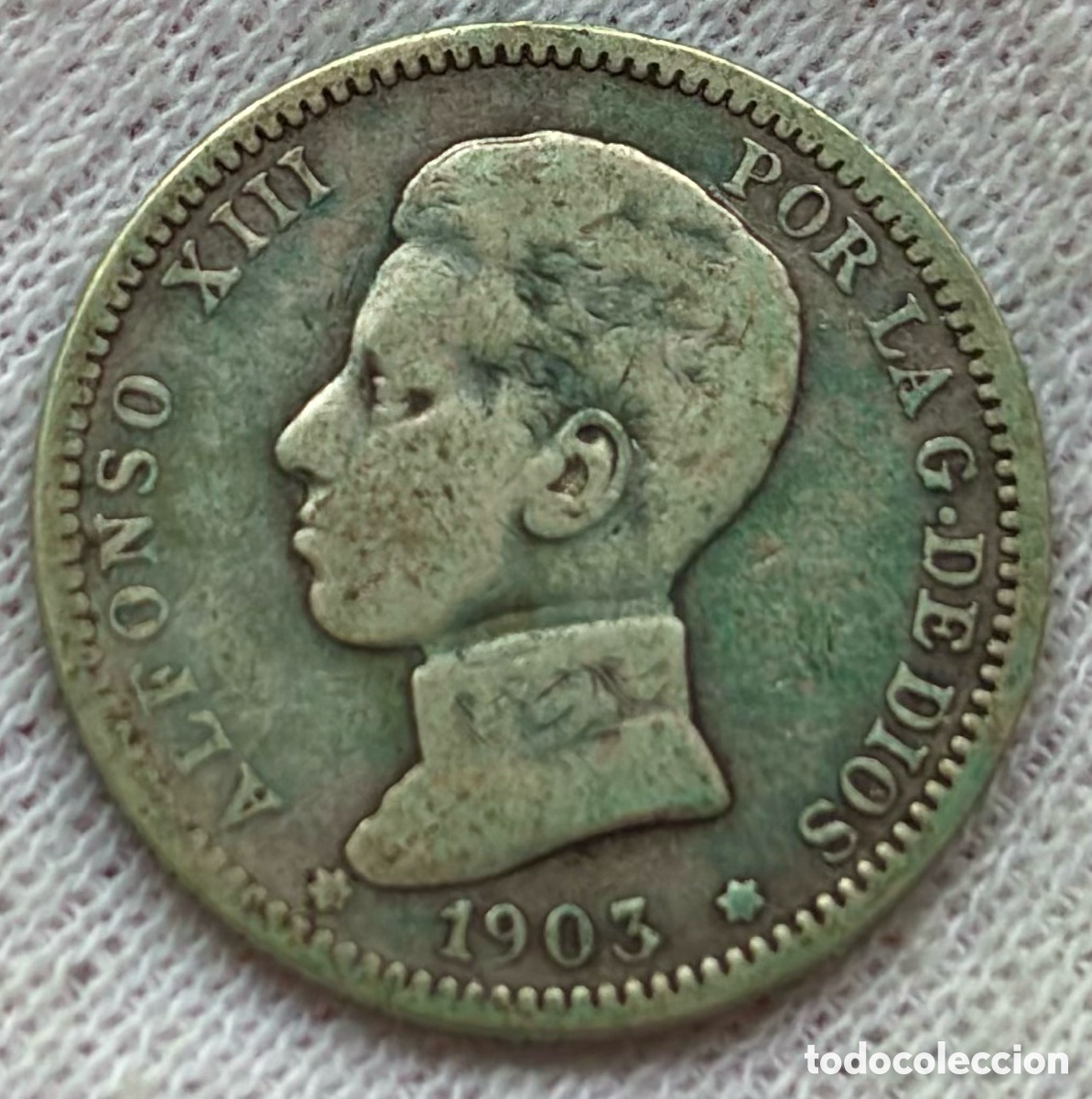 Monedas de Espa&ntilde;a: Moneda PLATA 1 Peseta 1903. ALFONSO XIII