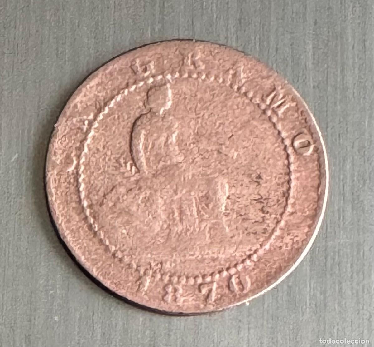 Monedas de Espa&ntilde;a: 1 CENTIMO DE PESETA - GOBIERNO PROVISIONAL - 1870