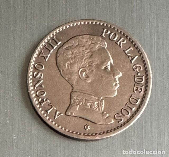 Monedas de Espa&ntilde;a: 1 CENTIMO DE PESETA - ALFONSO XIII - 1906 -COBRE