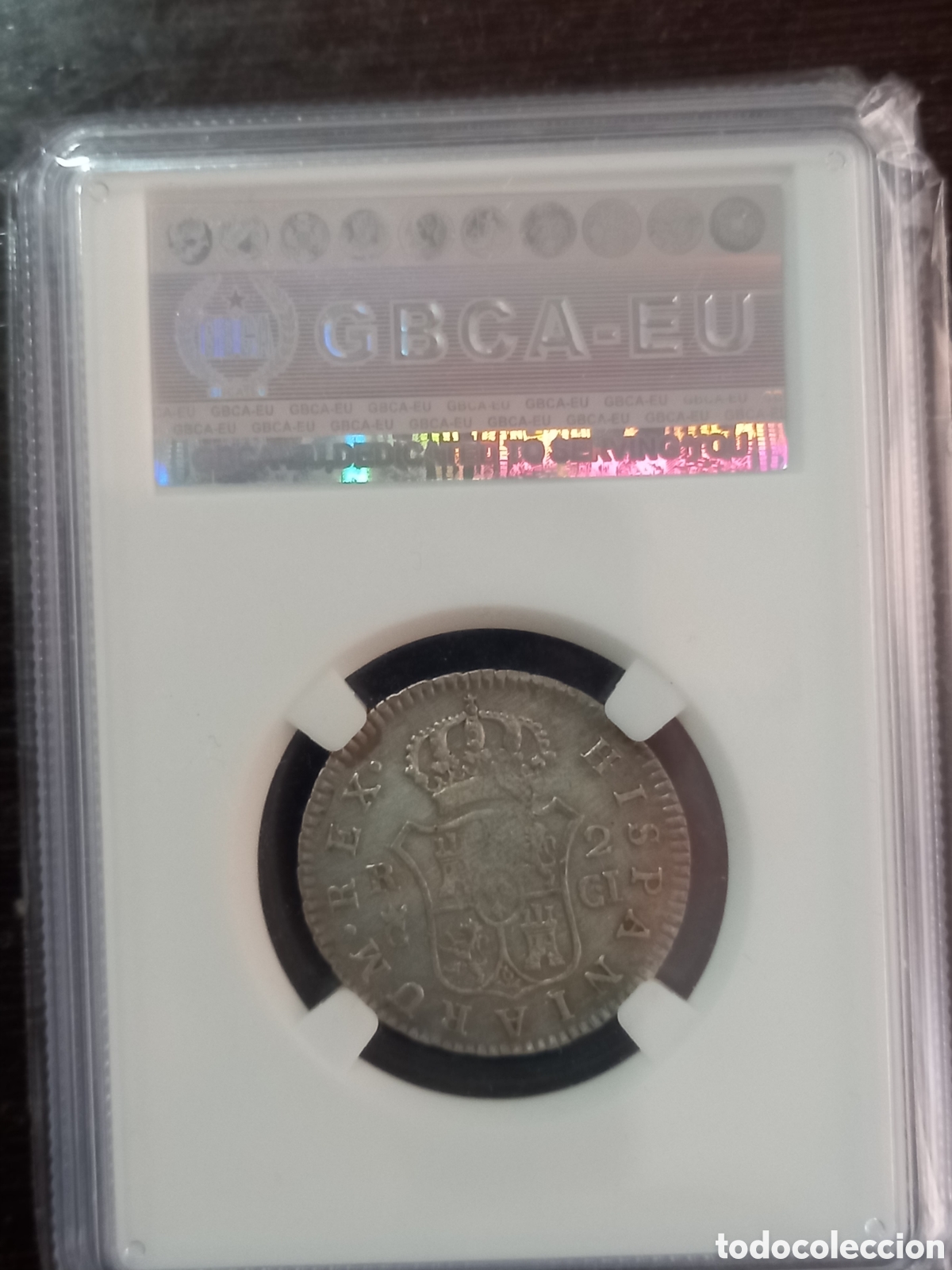 Monedas de Espa&ntilde;a: Espa&ntilde;a 2 reales ceca C&aacute;diz 1812 - Foto 2