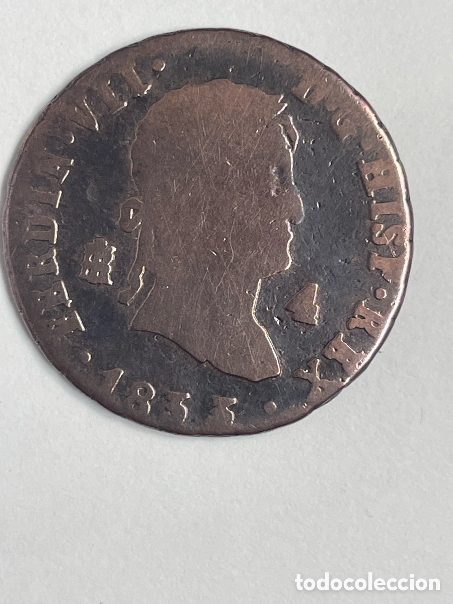 Monedas de Espa&ntilde;a: Moneda de Fernando VII a&ntilde;o 1833