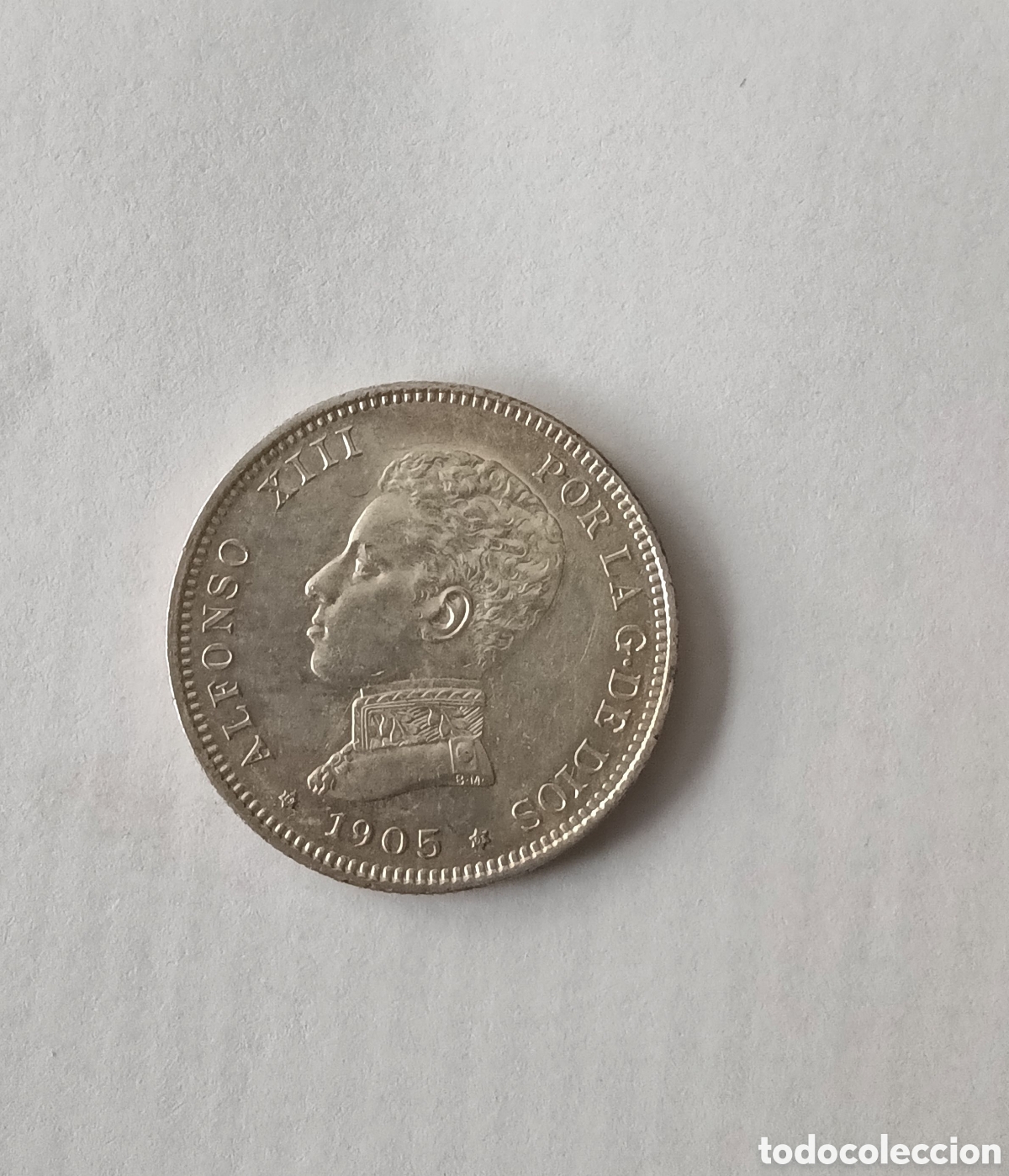 Monete da Spagna: 2 PESETAS 1905 PLATA ALFONSO XIII