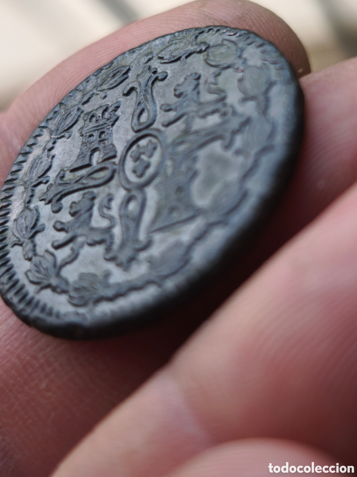 Monedas de Espa&ntilde;a: Fernando VII 1816 JUBIA 8 maravedis - Foto 4