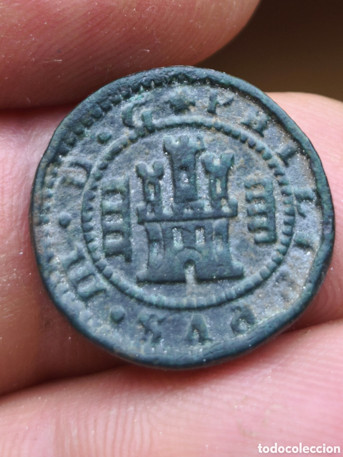 Monedas de Espa&ntilde;a: Felipe III 1616 4 maravedis Segovia - Foto 1