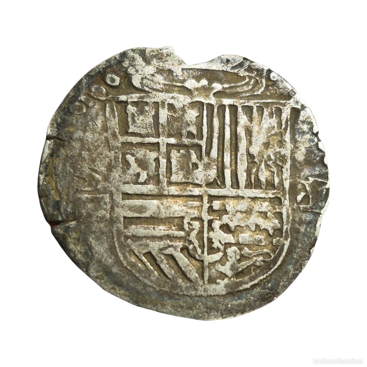 Monedas de Espa&ntilde;a: NT/ FELIPE II 1 REAL S/F SEVILLA (E1489)