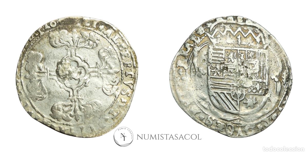 Monedas de Espa&ntilde;a: NT/ ALBERTO E ISABEL 3 PATARDS 1621 (E1490) - Foto 3