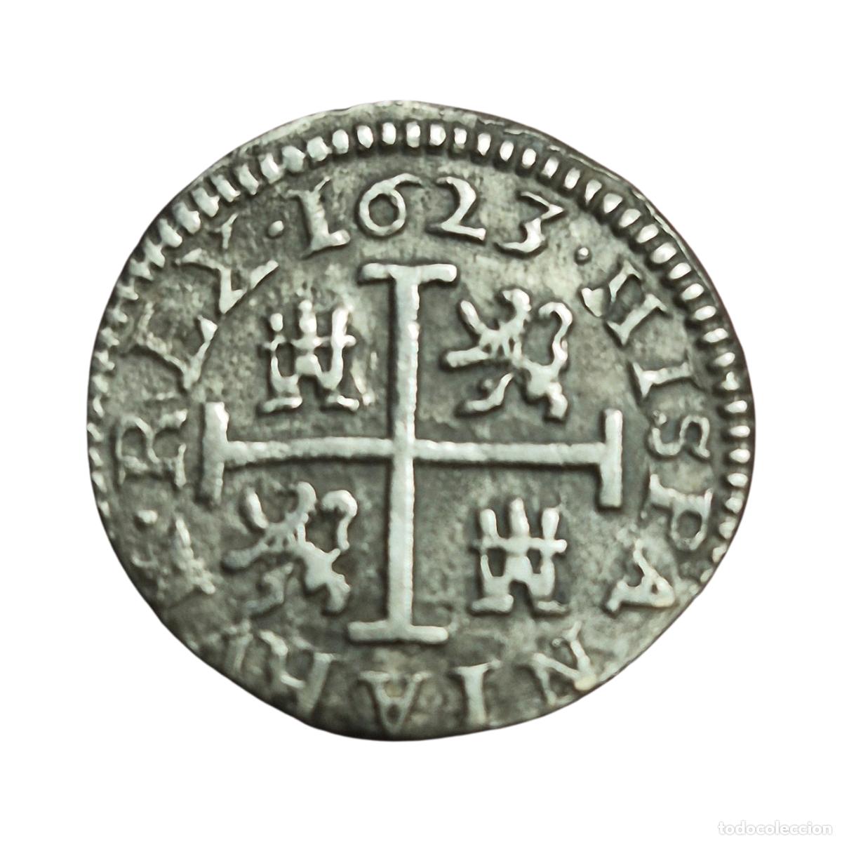Monedas de Espa&ntilde;a: NT/ FELIPE IV &frac12; REAL 1623 SEGOVIA (E1491)