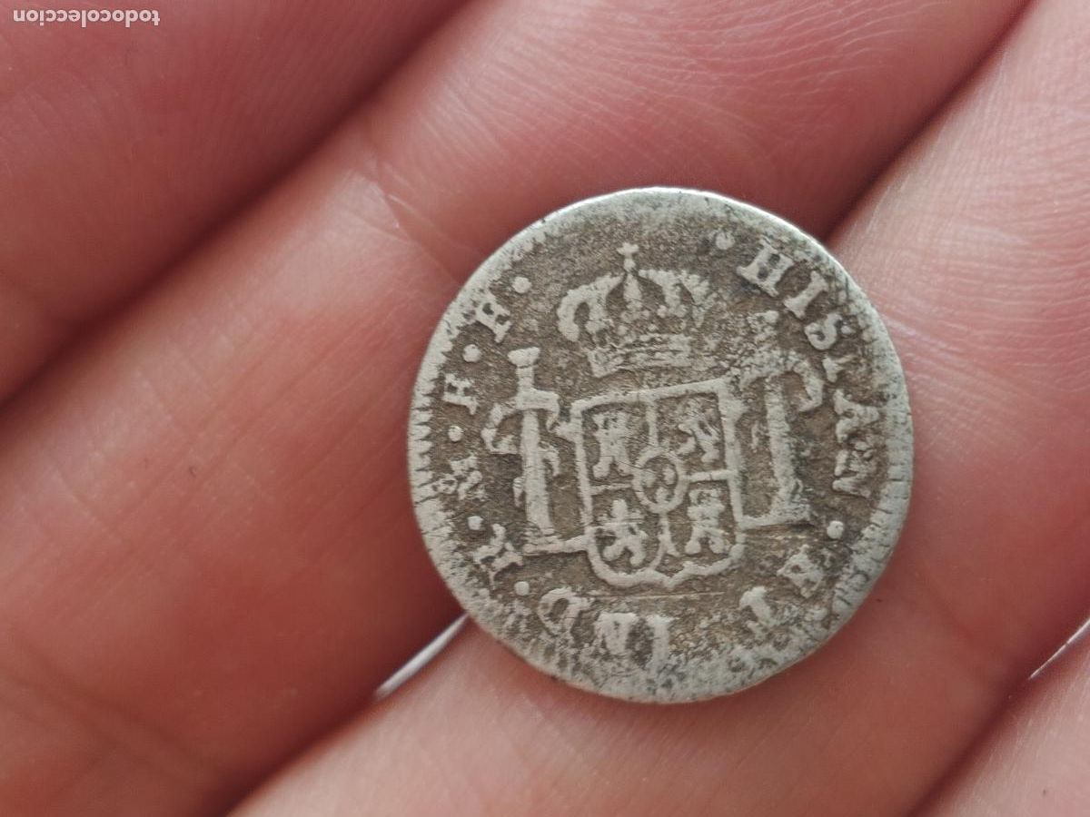 Monedas de Espa&ntilde;a: 1 real de plata de 1781. M&eacute;xico - Foto 2