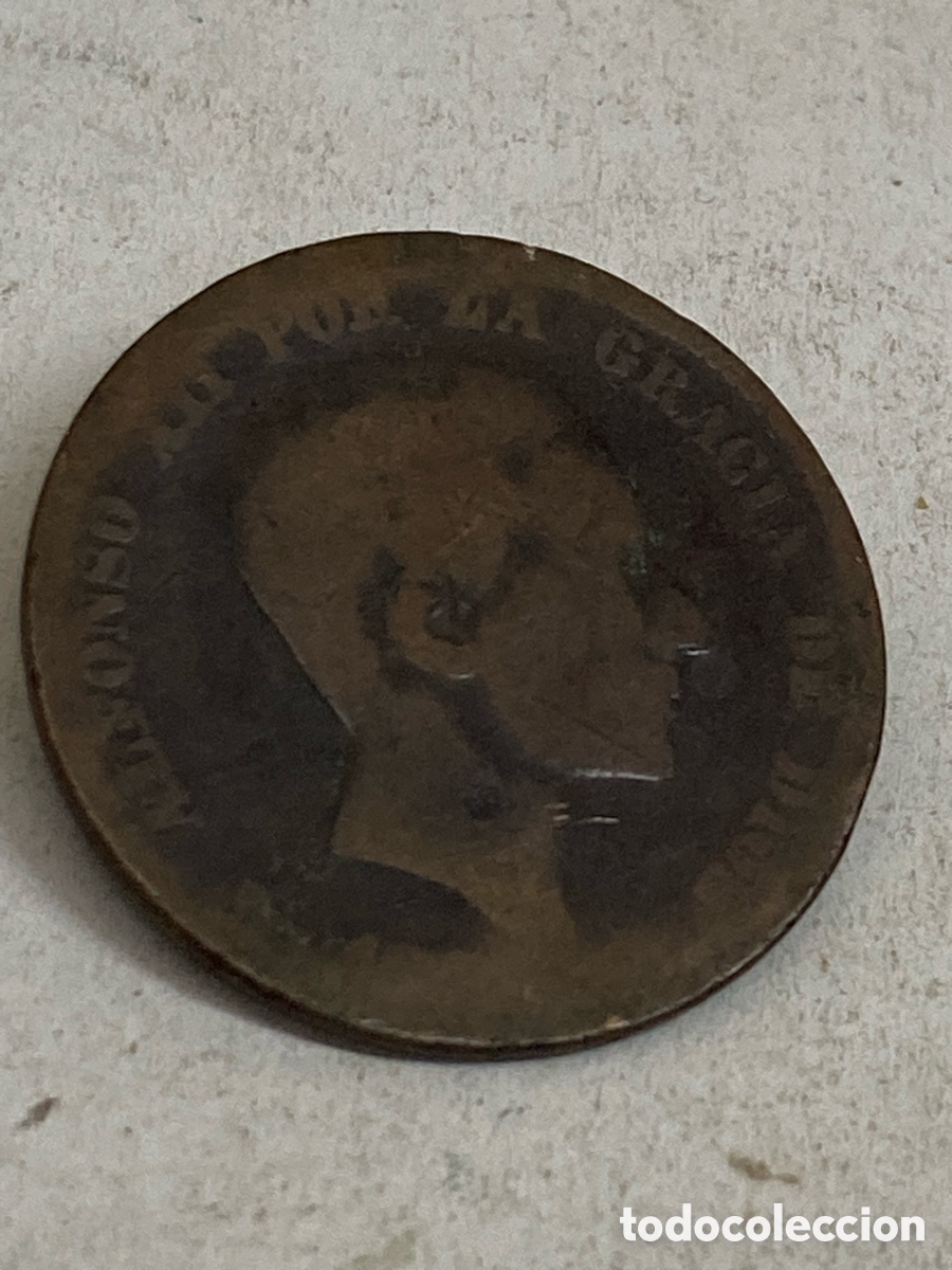 Monedas de Espa&ntilde;a: Moneda de 10 c&eacute;ntimos 1870