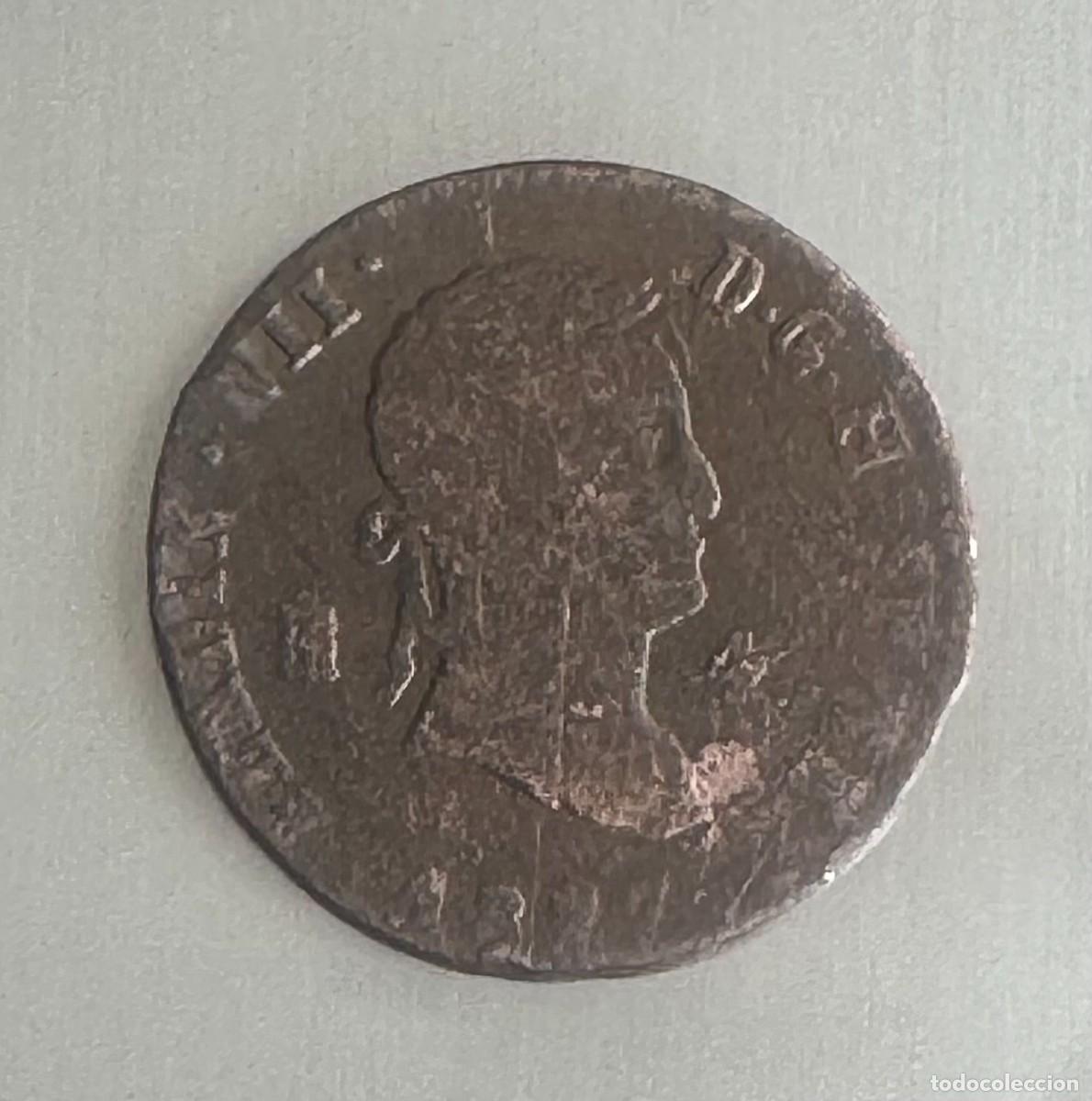 Monedas de Espa&ntilde;a: 4 MARAVEDIS - FERNANDO VII - 1827 - SEGOVIA