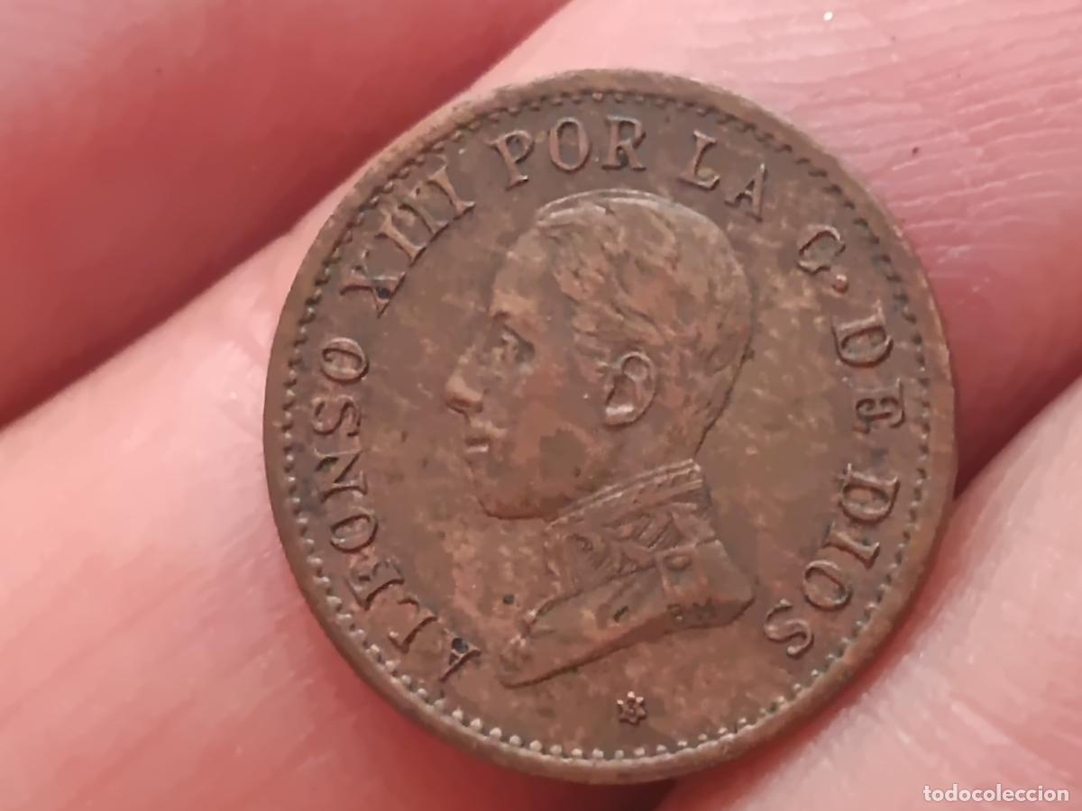 Monedas de Espa&ntilde;a: 1 CENTIMO ALFONSO XIII A&Ntilde;O 1913