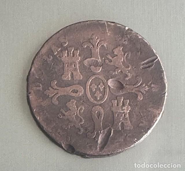 Monedas de Espa&ntilde;a: 8 MARAVED&Iacute;S - ISABEL II - 1844 - Foto 2