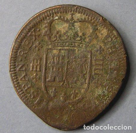 Monedas de Espa&ntilde;a: FELIPE V - 4 MARAVEDIS 1719 SEGOVIA - Foto 2