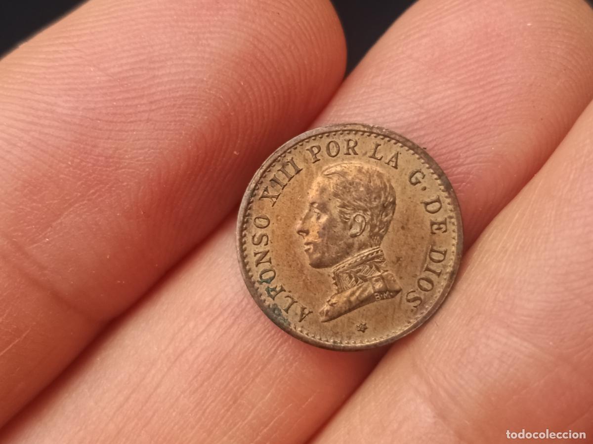 Monedas de Espa&ntilde;a: 1 c&eacute;ntimo 1912 Alfonso XIII - Foto 1