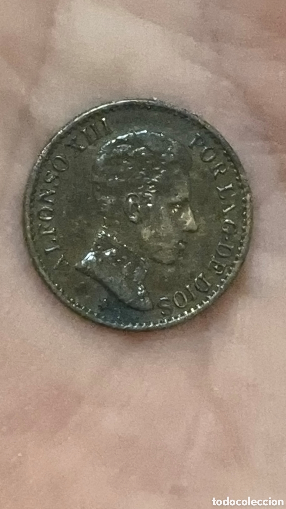 Monedas de Espa&ntilde;a: - ALFONSO XIII 1 centimo 1906 - Foto 2