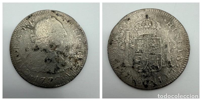 Monedas de Espa&ntilde;a: MONEDA. 2 REALES. CARLOS III. 1777. MEJICO VER FOTOS.
