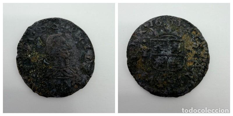 Monedas de Espa&ntilde;a: MONEDA. 16 MARAVEDIS. FELIPE IV. GRANADA. VER FOTOS