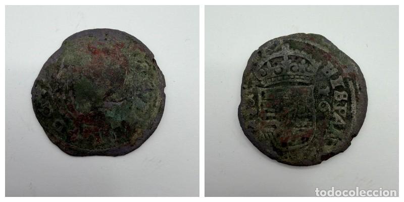 Monedas de Espa&ntilde;a: MONEDA. 16 MARAVEDIS. FELIPE IV. GRANADA. VER FOTOS