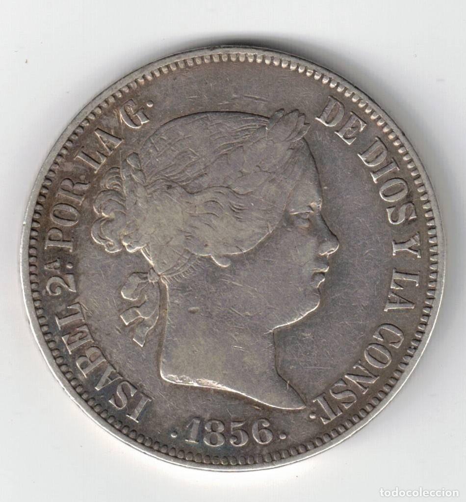 Monedas de Espa&ntilde;a: ESPA&Ntilde;A MONEDA 20 REALES ISABEL II 1856 MADRID - PLATA